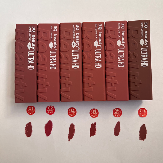 3Q Beauty Soft & Matte Lipstick روج مطفي كريمي