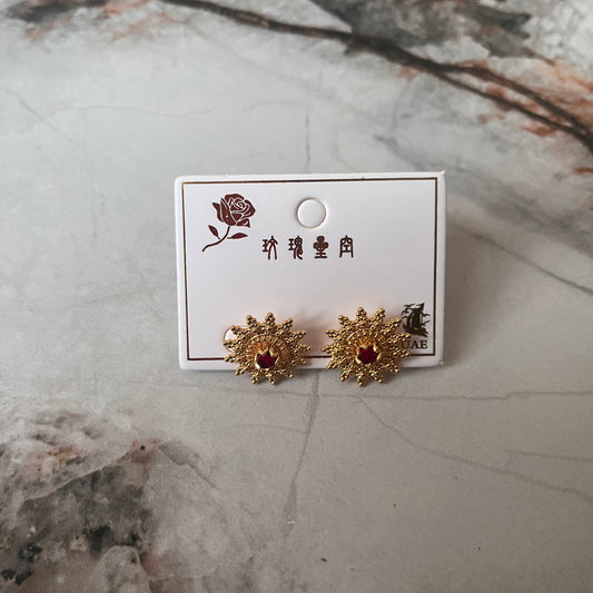 Elegant women's earrings, 1 pc زوج أقراط نسائية أنيقة قطعة واحدة
