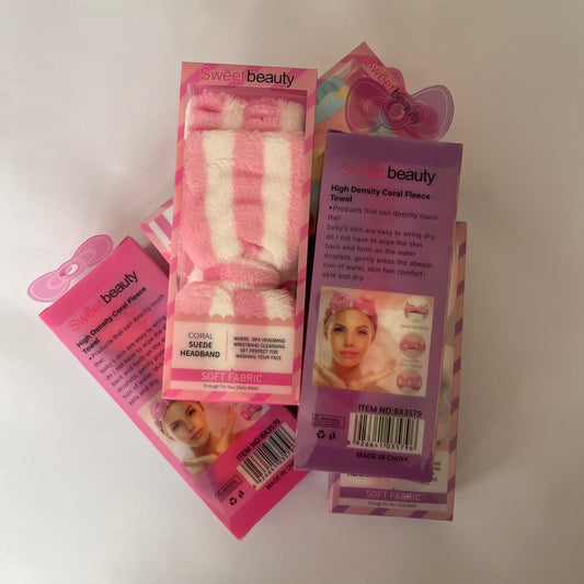 Face Wash Headband عصابة رأس لغسل الوجه