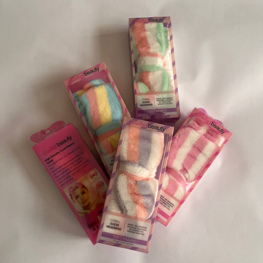 Face Wash Headband  عصابة رأس لغسل الوجه
