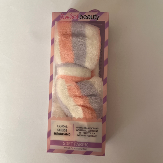 Face Wash Headband  عصابة رأس لغسل الوجه