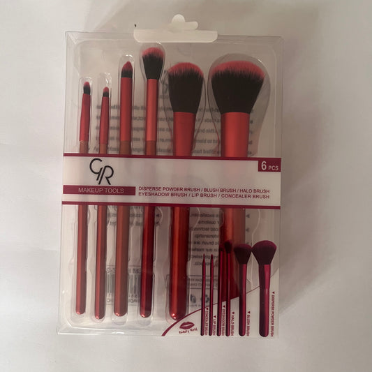 مجموعة فرش مكياج 6 قطع Makeup brush set